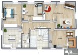 Hochwertige 3-Zimmer Wohnung mit Einbauküche in Kurparknähe! - Grundriss