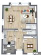 Entdecken Sie Ihr neues Zuhause: Stilvoll wohnen in gepflegter Doppelhaushälfte - Grundriss EG